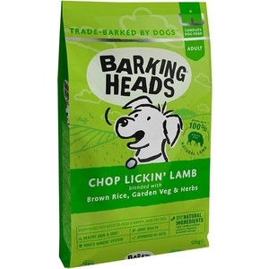 фото Сухой корм barking heads adult dog bad hair day for health & shine with lamb с ягненком и рисом роскошная шевелюра для собак 2кг (0001/18101)