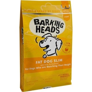 фото Сухой корм barking heads adult dog fat dog slim light diet with chicken & rice с курицей и рисом худеющий толстячок для собак 2кг (0193/18128)