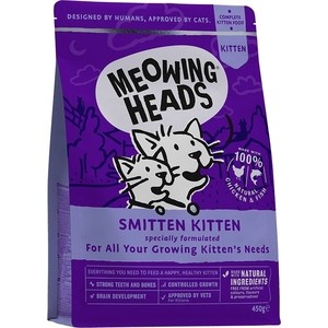 фото Сухой корм barking heads kitten's delight for kittens & young cats with chicken с курицей для котят и молодых кошек 1,5кг (2449/20582)