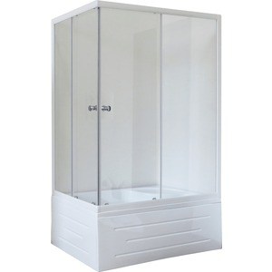 фото Душевой уголок royal bath bp 100x80x200 прозрачное, правый (rb8100bp-t-r)