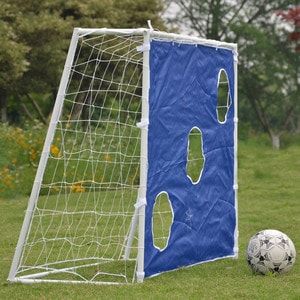 фото Ворота футбольные с тентом для отрабатывания ударов dfc goal302t 302x200x130 см