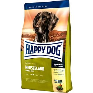 фото Сухой корм happy dog supreme sensible adult 11kg+ neuseeland lamb & rice с ягненком и рисом для взрослых собак средних и крупных пород 1кг (03553)