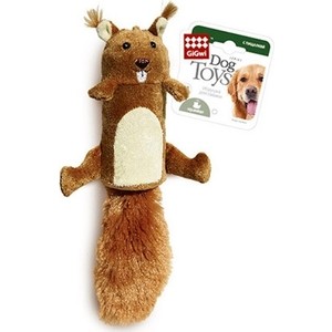 

Игрушка GiGwi Dog Toys Squeaker белка с большой пищалкой для собак (75015), Dog Toys Squeaker белка с большой пищалкой для собак (75015)