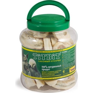 фото Лакомства titbit сухие лакомства из субпродуктов пятачок диетический для собак 4,3л (008102/3161)
