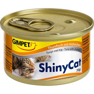 фото Консервы gimborn gimpet shinecat tuna with chicken тунец с цыпленком для кошек 70г (413303)