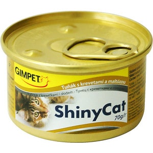 

Консервы Gimborn Gimpet ShineCat тунец с креветками и солодом для кошек 70г (413372), Gimpet ShineCat тунец с креветками и солодом для кошек 70г (413372)