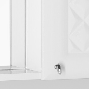фото Зеркало-шкаф style line канна люкс 50 с подсветкой, белый (4650134470734)