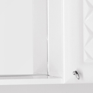 фото Зеркало-шкаф style line канна люкс 75 с подсветкой, белый (4650134470758)