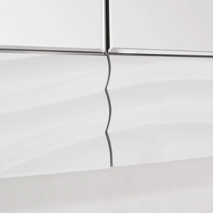 Зеркальный шкаф Style line Вероника 80 белый (4650134470598) от Техпорт