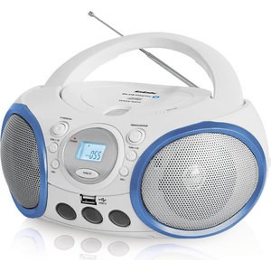 

Магнитола BBK BX150BT белый/голубой, BX150BT белый/голубой