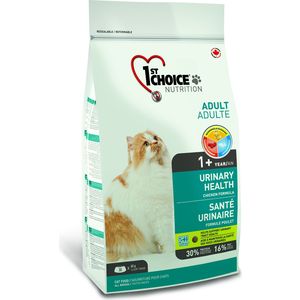 фото Сухой корм 1-st choice adult cat urinary health chicken formula с курицей профилактика мкб для кошек 1,8кг (102.1.291)