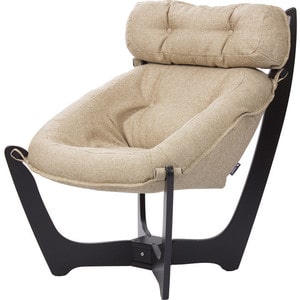 Кресло для отдыха Мебель Импэкс МИ Модель 11 венге ,каркас венге, обивка Malta 03 А кресло для отдыха мебелик аспен ткань ультра смок каркас венге