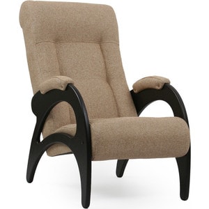 Кресло для отдыха Мебель Импэкс МИ Модель 41 б/л венге, обивка Malta 03 стул мебель 24 гольф 7 венге обивка ткань атина серебро