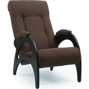 Кресло для отдыха Мебель Импэкс МИ Модель 41-венге б/л каркас венге, обивка Malta 15 А