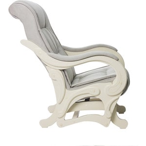 Кресло-качалка Мебель Импэкс МИ Модель 78 дуб шампань, обивка Verona Light Grey