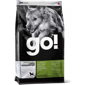 

Сухой корм GO! NATURAL Holistic Dog Sensitivity+ Shine Grain+Gluten Free Turkey Recipe беззерновой с индейкой для щенков и собак 11,3кг (13846), NATURAL Holistic Dog Sensitivity+ Shine Grain+Gluten Free Turkey Recipe беззерновой с индейкой для щенков и со
