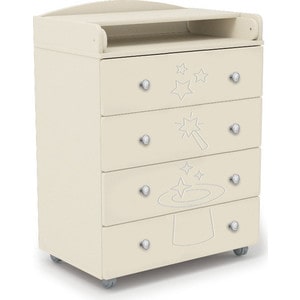 

Комод Mr Sandman Stork 4 ящика Бежевый (KMSS-0727MSS-09), Stork 4 ящика Бежевый (KMSS-0727MSS-09)