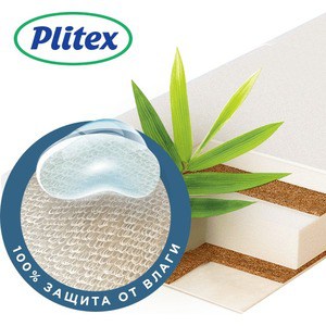 Матрас детский Plitex Юниор Waterproof 1190х600х120 мм (MP Ю W-0714 ЮВ-01/1)