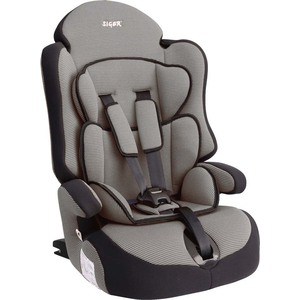 фото Автокресло siger прайм isofix серый, 1-12 лет, 9-36 кг, группа 1/2/3