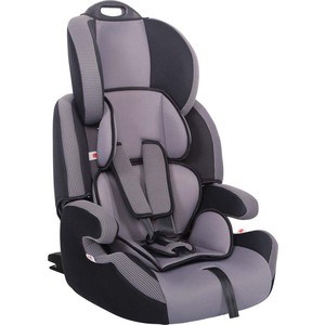 фото Автокресло siger стар isofix серый, 1-12 лет, 9-36 кг, группа 1/2/3