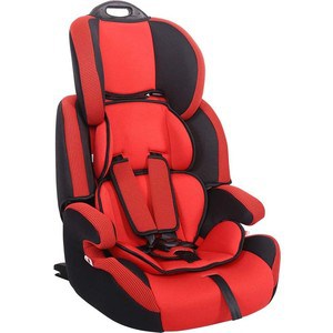 фото Автокресло siger стар isofix красный, 1-12 лет, 9-36 кг, группа 1/2/3