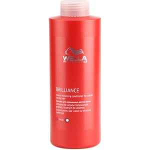 WELLA PROFESSIONALS Brilliance Line Бальзам для окрашенных жестких волос 1000мл.