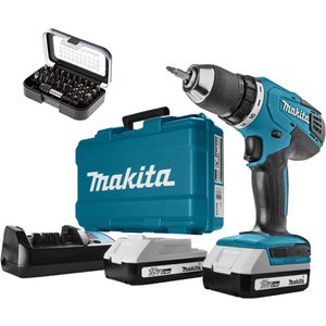 фото Аккумуляторная дрель-шуруповерт makita df457dwex8