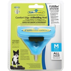 

Насадка FURminator FURflex deShedding Head M Comfort Edge Medium Dog All Hair против линьки для собак средних пород с любой длиной шерсти, FURflex deShedding Head M Comfort Edge Medium Dog All Hair против линьки для собак средних пород с любой длиной шерс