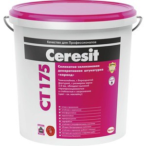 

Штукатурка Ceresit КОРОЕД СТ175 декорат. сил.-силикон. фр.2мм. 25кг., КОРОЕД СТ175 декорат. сил.-силикон. фр.2мм. 25кг.