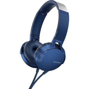 фото Наушники sony mdr-xb550ap blue