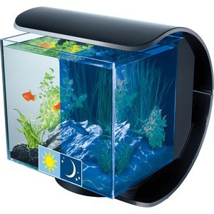 Аквариумный комплекс Tetra Silhouette LED Designer Nano Aquarium с LED освещением день / ночь 12л