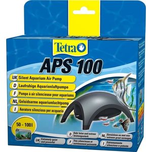 фото Компрессор tetra aps 100 silent aquarium air pomp для аквариумов 50-100л