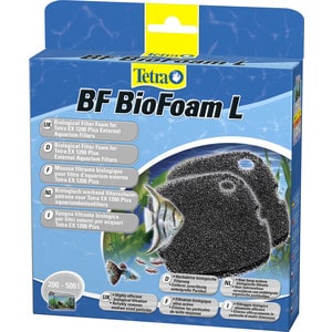 Губка Tetra BF BioFoam L Biological Filter Foam for Tetra EX 1200 био-фильтрации для внешнего фильтра Tetra EX 1200 2шт