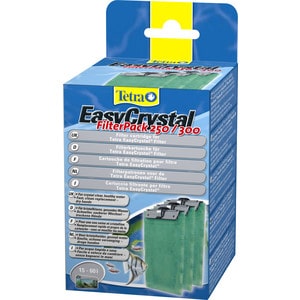Картриджи Tetra EasyCrystal FilterPac C 250/300 фильтрующие без активированного угля для фильтров EasyCrystal 250/300 3шт