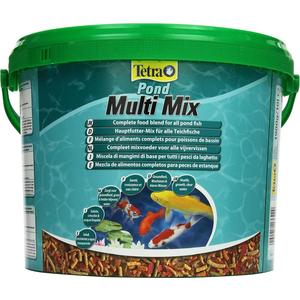 

Корм Tetra Pond MultiMix Complete Food Blend for All Pond Fish смесь гранулы, хлопья, таблетки, гаммарус для прудовых рыб 10л, Pond MultiMix Complete Food Blend for All Pond Fish смесь гранулы, хлопья, таблетки, гаммарус для прудовых рыб 10л
