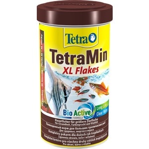 фото Корм tetra tetramin xl flakes complete food for larger tropical fish крупные хлопья для больших тропических рыб 1л