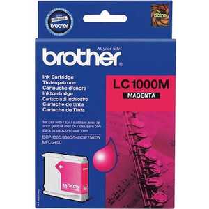 Картридж Brother LC1000M - фото 1