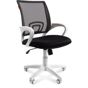 Офисное кресло Chairman 696 белый пластик TW-11/TW-01 черный