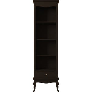 Стеллаж узкий Etagerca Leontina GS27ETG/BLK