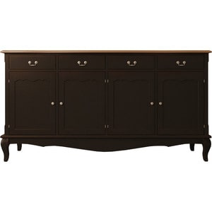 

Комод с ящиками и дверками Etagerca Leontina ST9345ETG/BLK, Leontina ST9345ETG/BLK