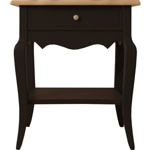 

Тумба прикроватная Etagerca Leontina ST9302ETG/BLK 1 ящ, Leontina ST9302ETG/BLK 1 ящ