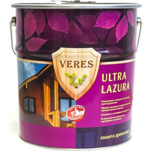 

Антисептик для дерева VERES ULTRA LASURA № 4 орех 10л., ULTRA LASURA № 4 орех 10л.