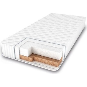 Матрас двусторонний детский AmaroBaby Ecco Sleep, 1200х600х120 мм.