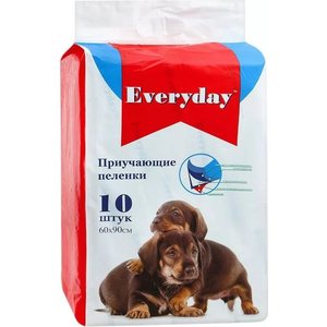 

Впитывающие пеленки EVERYDAY приучающие гелевые для животных 60х90см 30шт, приучающие гелевые для животных 60х90см 30шт