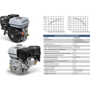 

Двигатель бензиновый ZONGSHEN ZS168FB-6, ZS168FB-6