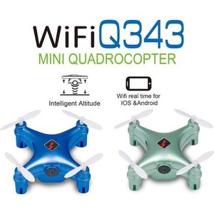 Радиоуправляемый квадрокоптер WL Toys Q343 Mini WiFi Quadcopter - фото 2