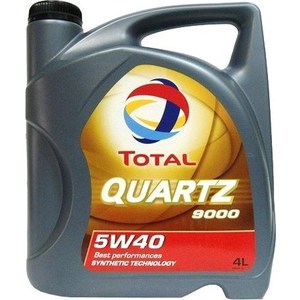 

Моторное масло TOTAL Quartz 9000 5W-40 4 л, Quartz 9000 5W-40 4 л