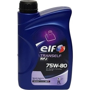 

Трансмиссионное масло ELF Tranself NFJ 75W-80 1 л, Tranself NFJ 75W-80 1 л