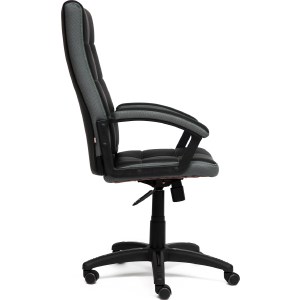 фото Офисное кресло tetchair trendy кож/зам/ткань, черный/серый, 36-6/12