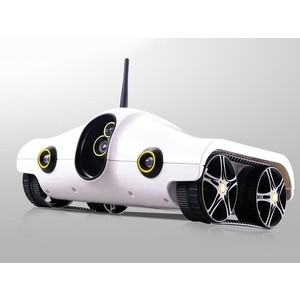 

Радиоуправляемый вездеход Brookstone Rover Wi-Fi с передачей изображения масштаб 1:16 2.4G, Rover Wi-Fi с передачей изображения масштаб 1:16 2.4G